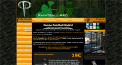 Desktop Screenshot of paintball-pro.com